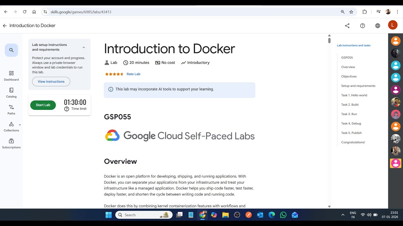Введение в Docker || Лабораторное решение || Google Cloud Arcade 2026