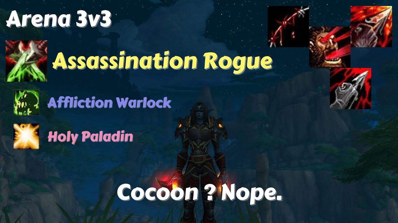 Assassination Rogue PvP 10.2 | Life Cocoon vs Shadenox
