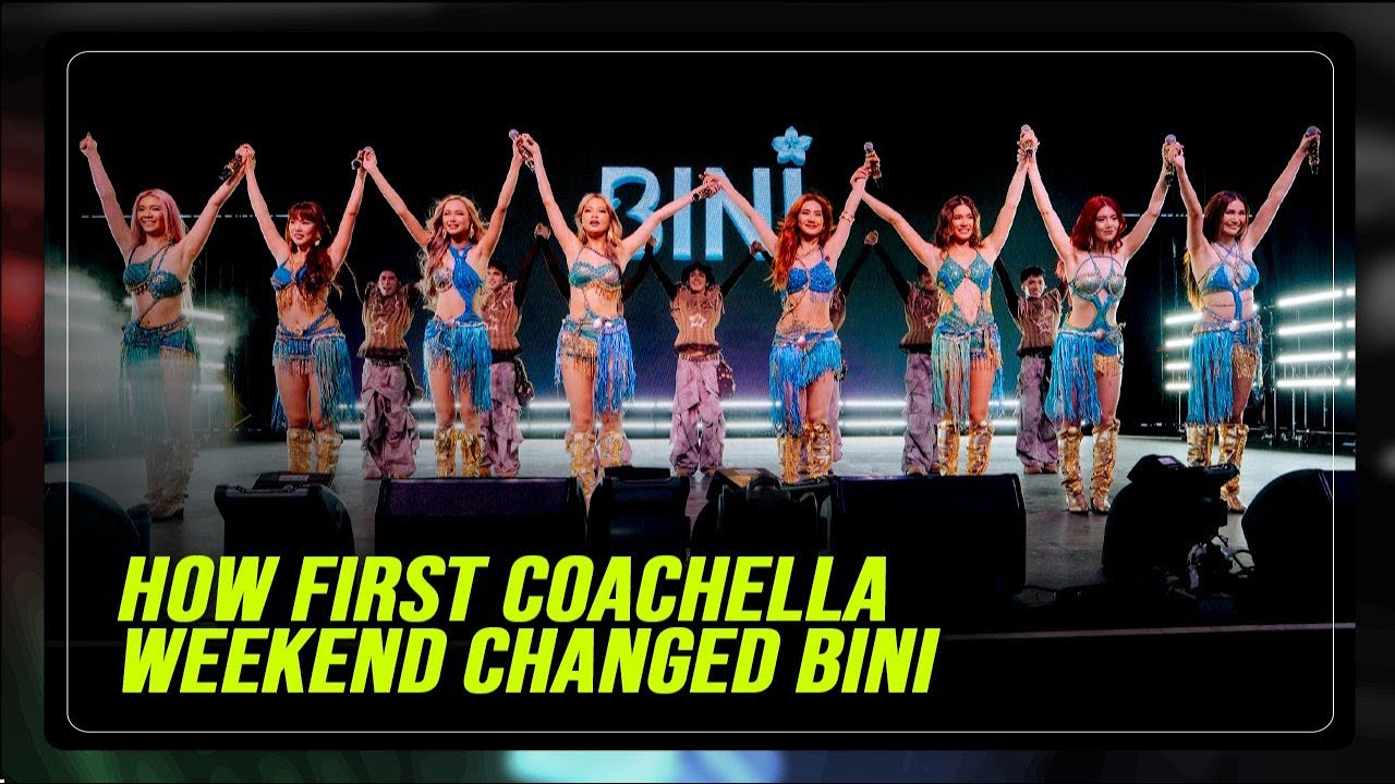 A noticeable change in BINI after Coachella Week 1, according to their coach | ABS-CBN News