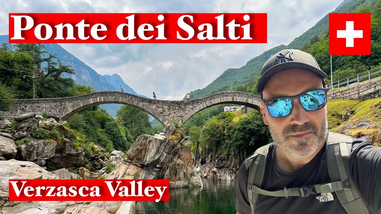 Ponte Dei Salti - Famous bridge in Lavertezzo, Valle Verzasca