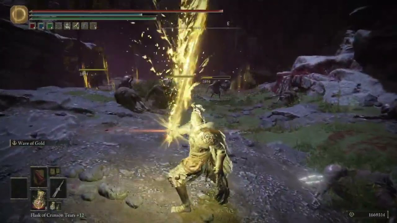 Elden Ring albinauric rune farm w/sacred relic sword