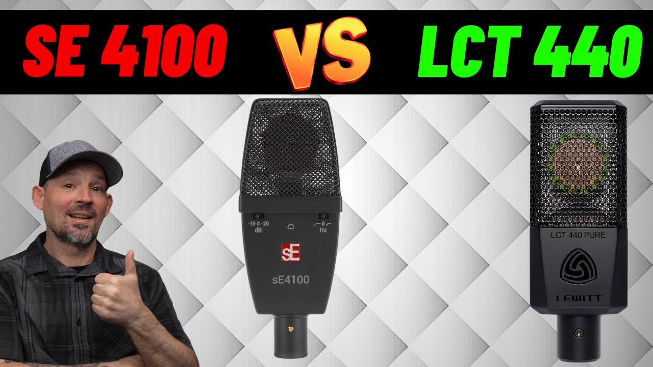 SE4100 vs. LCT 440 Pure | Quick Microphone Comparison