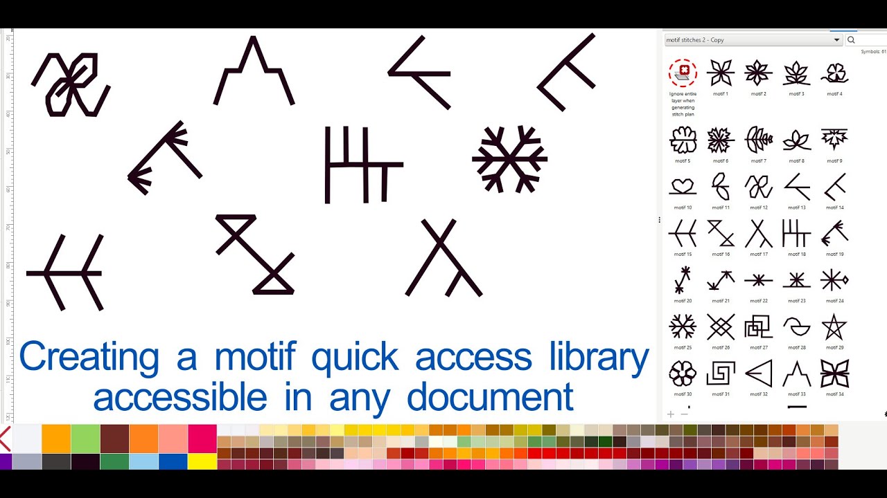Motif library