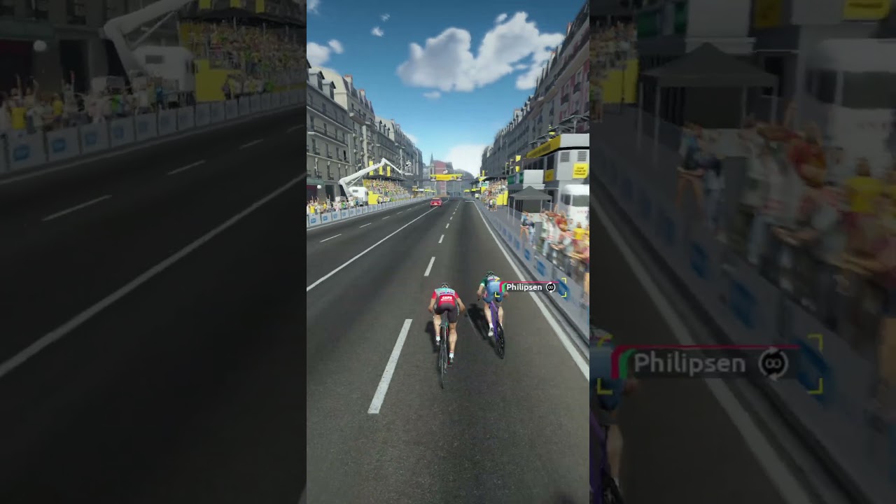 De Lie ahead of Philipsen? ⚡ #tdf  #tdf24  #tourdefrance  #tourdefrance2024  #cycling