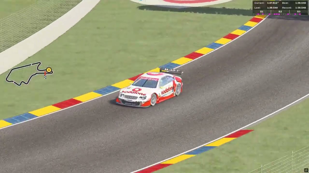 Adelaide 2000 ALMS - DTM 2002 Mercedes-Benz CLK (C209) - 1:39.549
