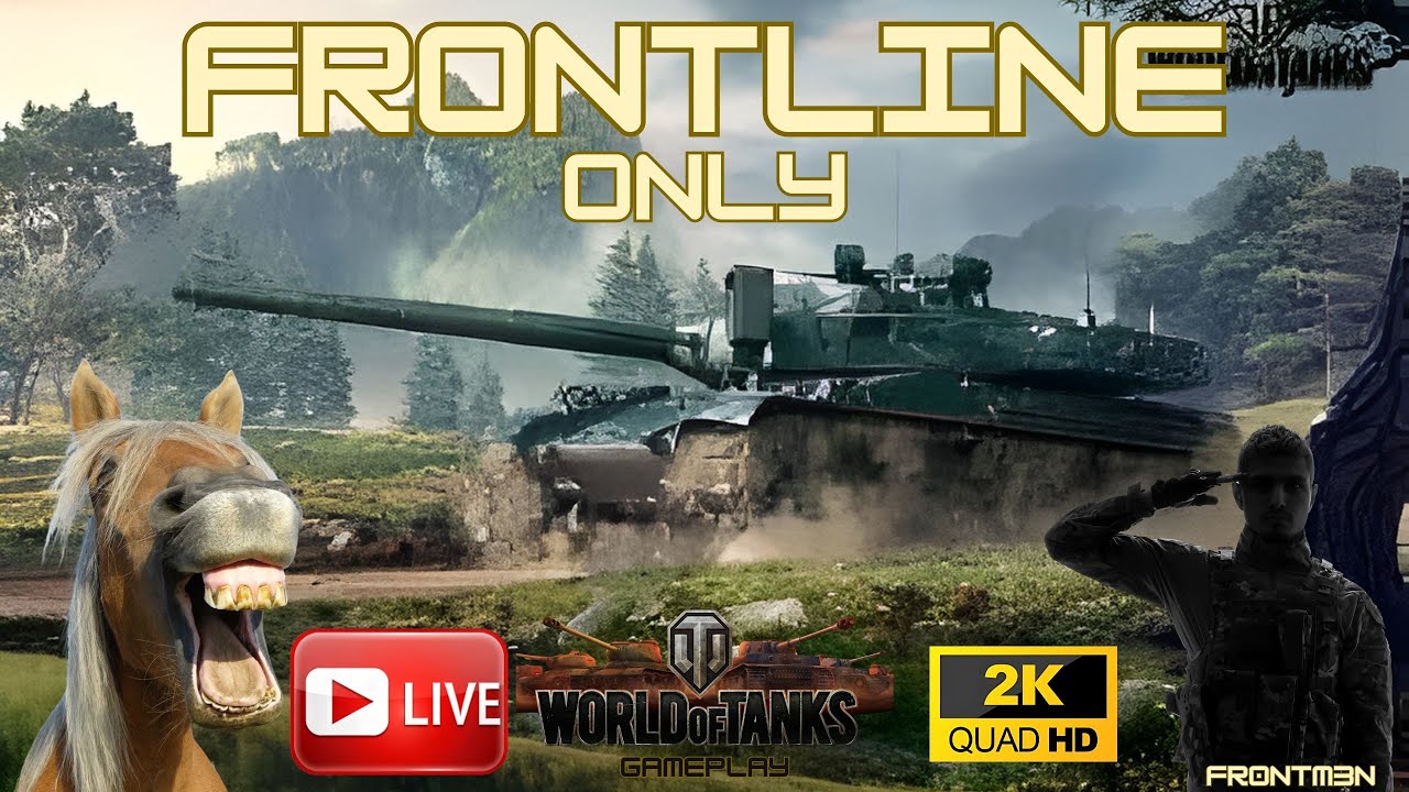 FRONTLINE .. ONLY 😊 World of Tanks live gameplay #havefun #gaming #livegameplay