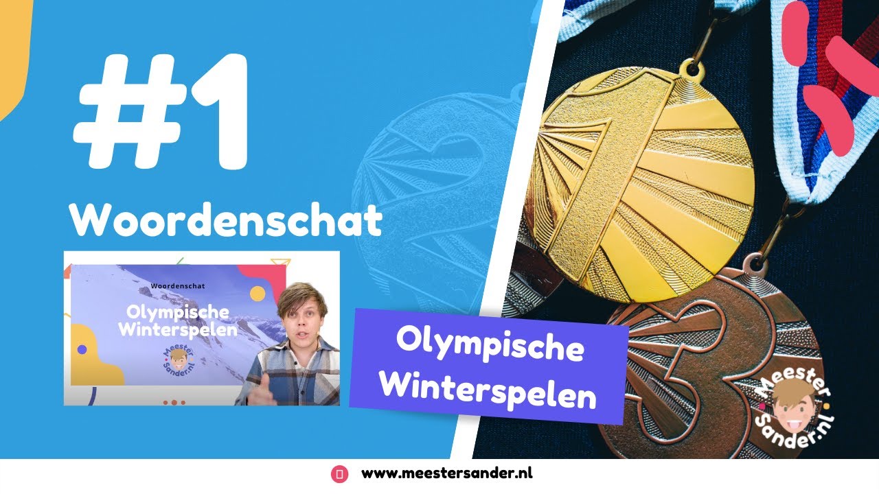 #1 Leer alles over de Olympische Winterspelen - Woordenschat voor de onderbouw