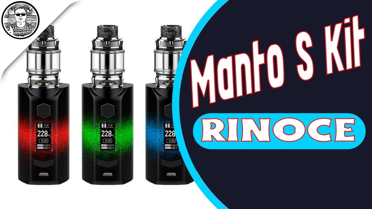 Rincoe Manto S 228W Mesh Kit\Provincial Vapers/