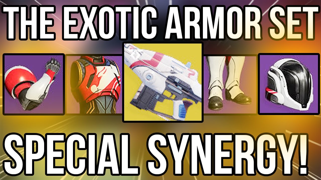 THIS ARMOR SET HAS SPECIAL EXOTIC SYNERGY! (BUFFED Exotic Pairing)