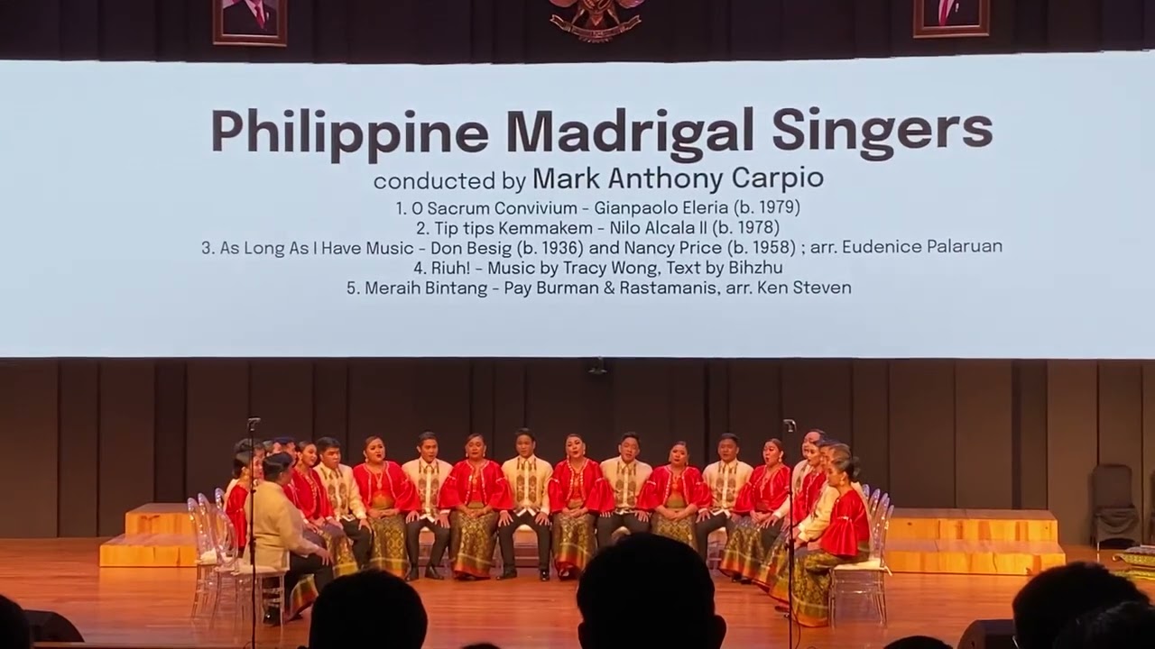 As Long As I Have Music , Eufenice Palaruan | Philipine Madrigal Singers