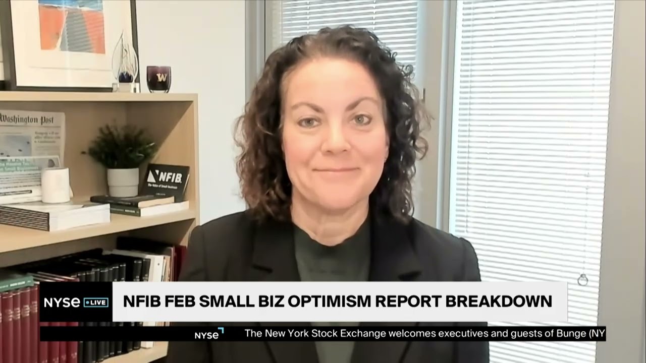 NFIB Exec  Director Holly Wade Talks Small Business Optimism in February