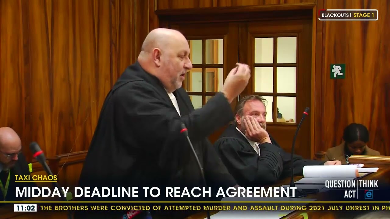 Taxi chaos | Midday deadline to reach agreement