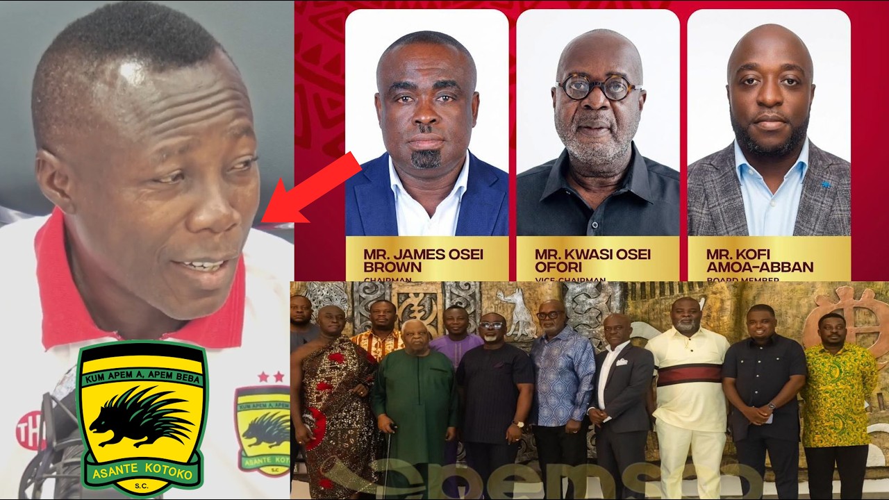 JUST IN: Lawyer Sarfo Duku breaks the secrets of New Kotoko Board Of Directors, Advise?, succeed?