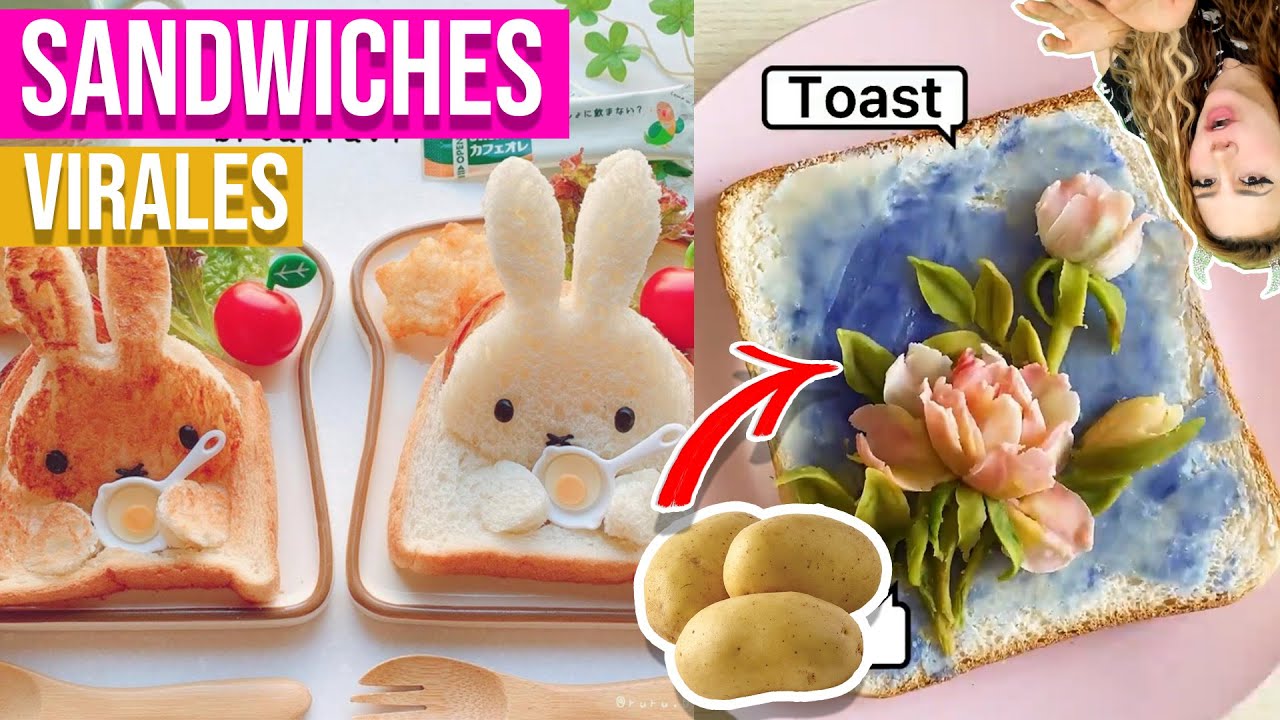 LOS 7 SANDWICHES MÁS ÉPICOS Y ADORABLES  DEL INTERNET (FÁCIL)