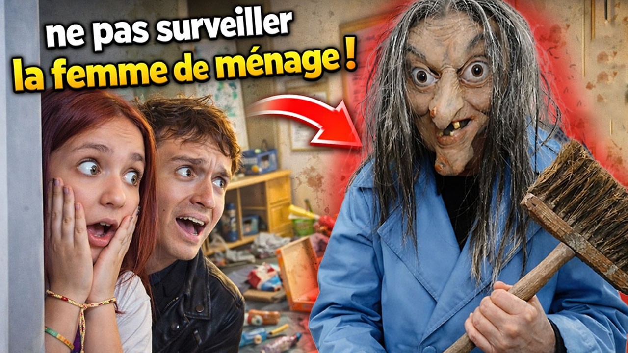 NE PAS SURVEILLER LA FEMME DE MÉNAGE ! - PINK LILY