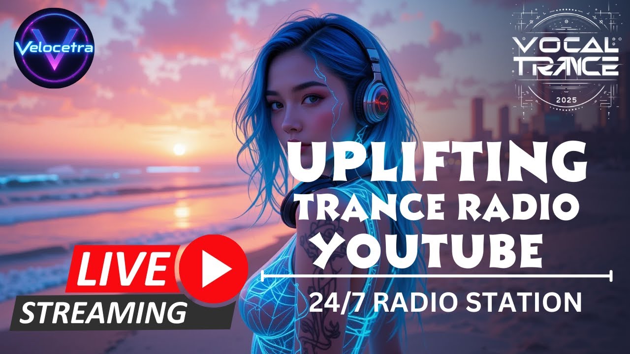 🔴 Live: Ethereal Trance Fields &ndash; Calm & Focus 24/7 | Velocetra