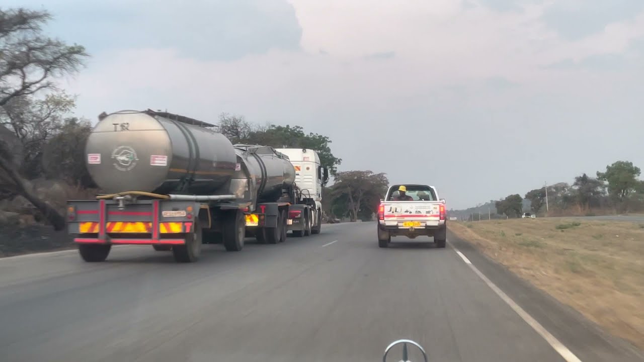 DRIVE FROM LAKE CHIVERO AREA TO HARARE