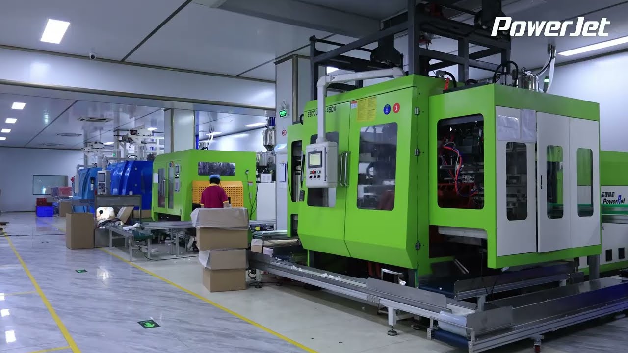 [Client Case] Sharing...Powerjet All-electric Extrusion Blow Molding Machines