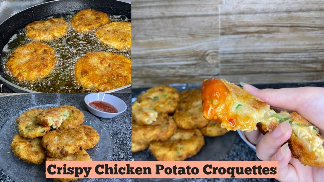 Perfect Snack: Chicken & Potato Croquettes