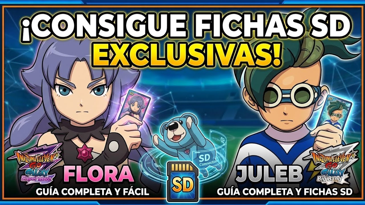 COMO HACER LA CONEXION SD EN INAZUMA ELEVEN GO GALAXY BB Y SN !!!