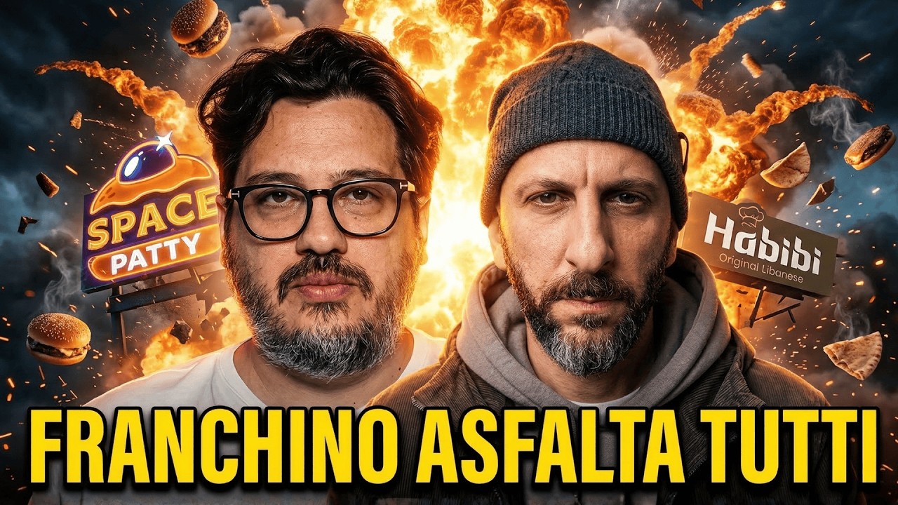 FRANCHINO ENTRA in LIVE e DISTRUGGE  il MONDO FOOD: SpacePatty / Habibi / Murry / Vittorio Gucci 🔥