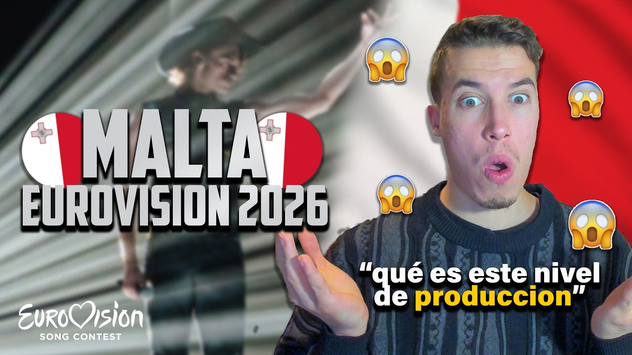 REACCIÓN MALTA EUROVISION 2026: Aidan - "Bella" - EUROFAN REACCIONA