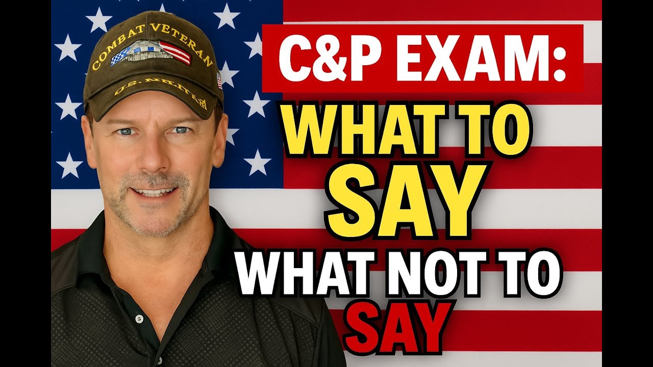 Подготовка к экзамену C&P (что говорить и чего НЕ говорить) | Советы по инвалидности для ветерано...