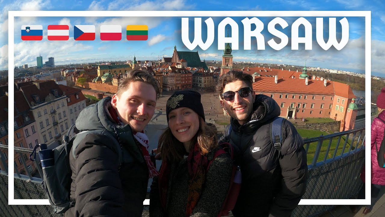 Roud-Trip from Slovenia to Lithuania (via) WARSAW 🇵🇱