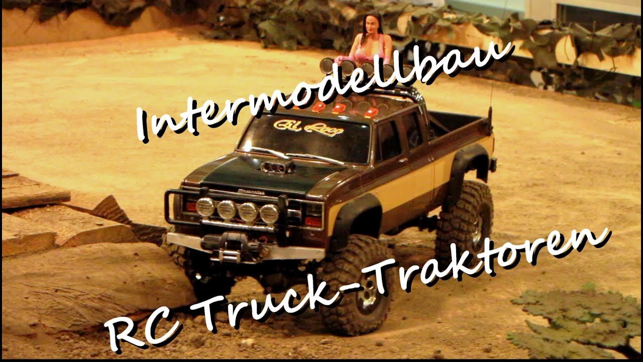 Intermodellbau 2010 in Dortmund Germany - Rc Trucks und Traktoren (Trecker 1:8, 