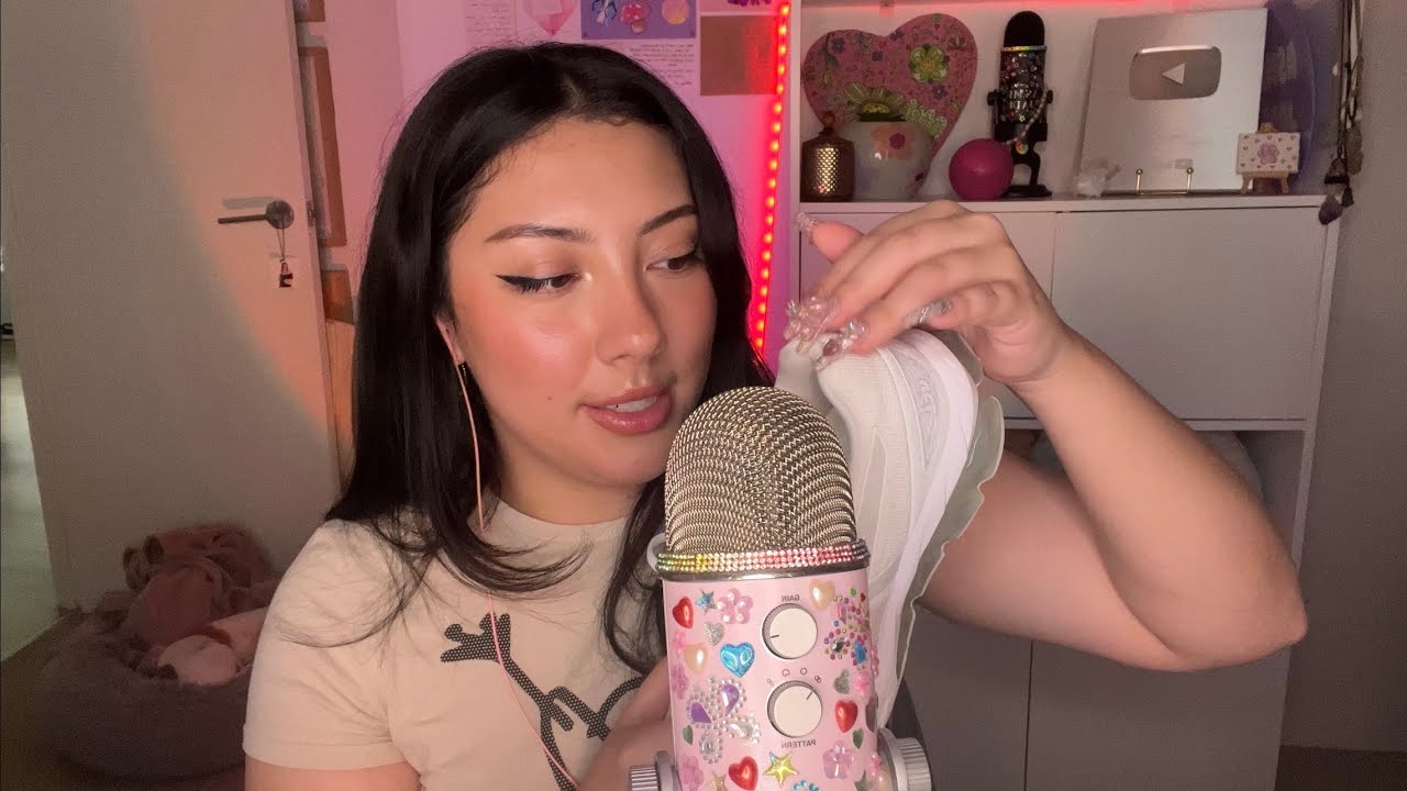 ASMR health and fitness haul + *HONEST* review 😳 plant protein powders & trainers👟