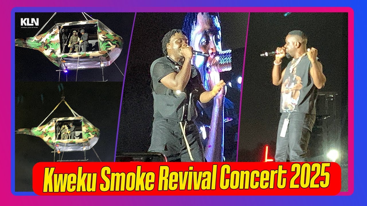 Kweku Smoke Revival Concert 2025- Sarkodie, Fameye, Omar Sterling, Asakaa Full Performance