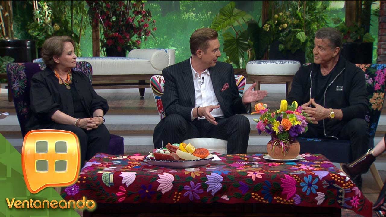 ¡Nos vestimos de manteles largos para recibir a Sylvester Stallone y Adriana Barraza! | Ventaneando
