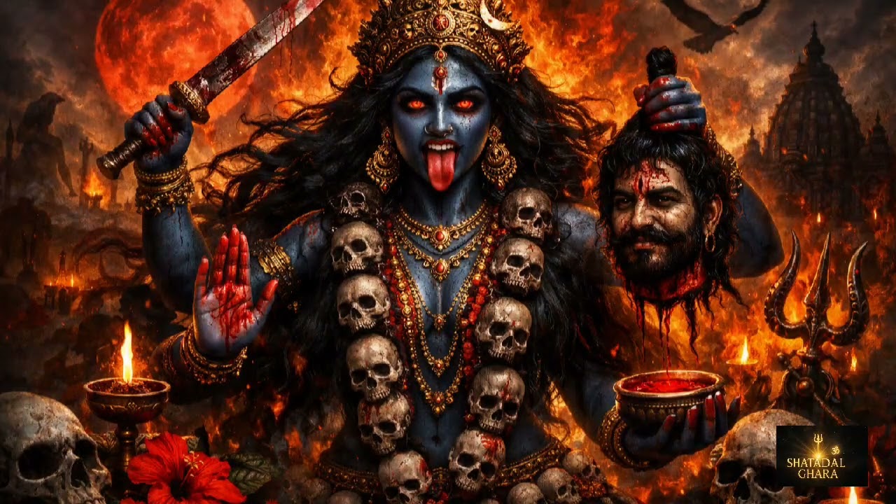 Mahakali Awakening 🔱 | Powerful Kali Mantra Chant | Destroy Negativity & Fear | 528Hz Divine Energy