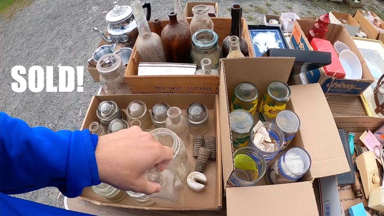 Flea Market Selling - This was a FIRST For Me!