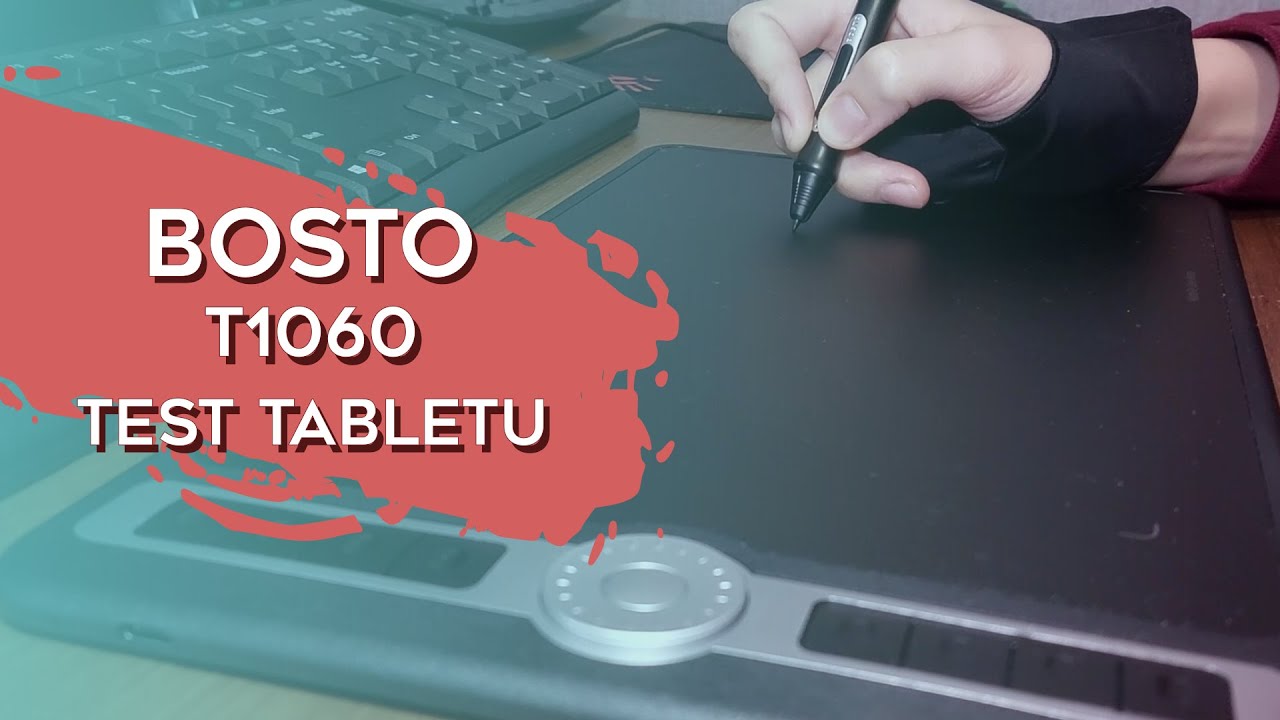 Grafika komputerowa 16 - test tabletu graficznego marki Bosto T1060  - Turdus Concept