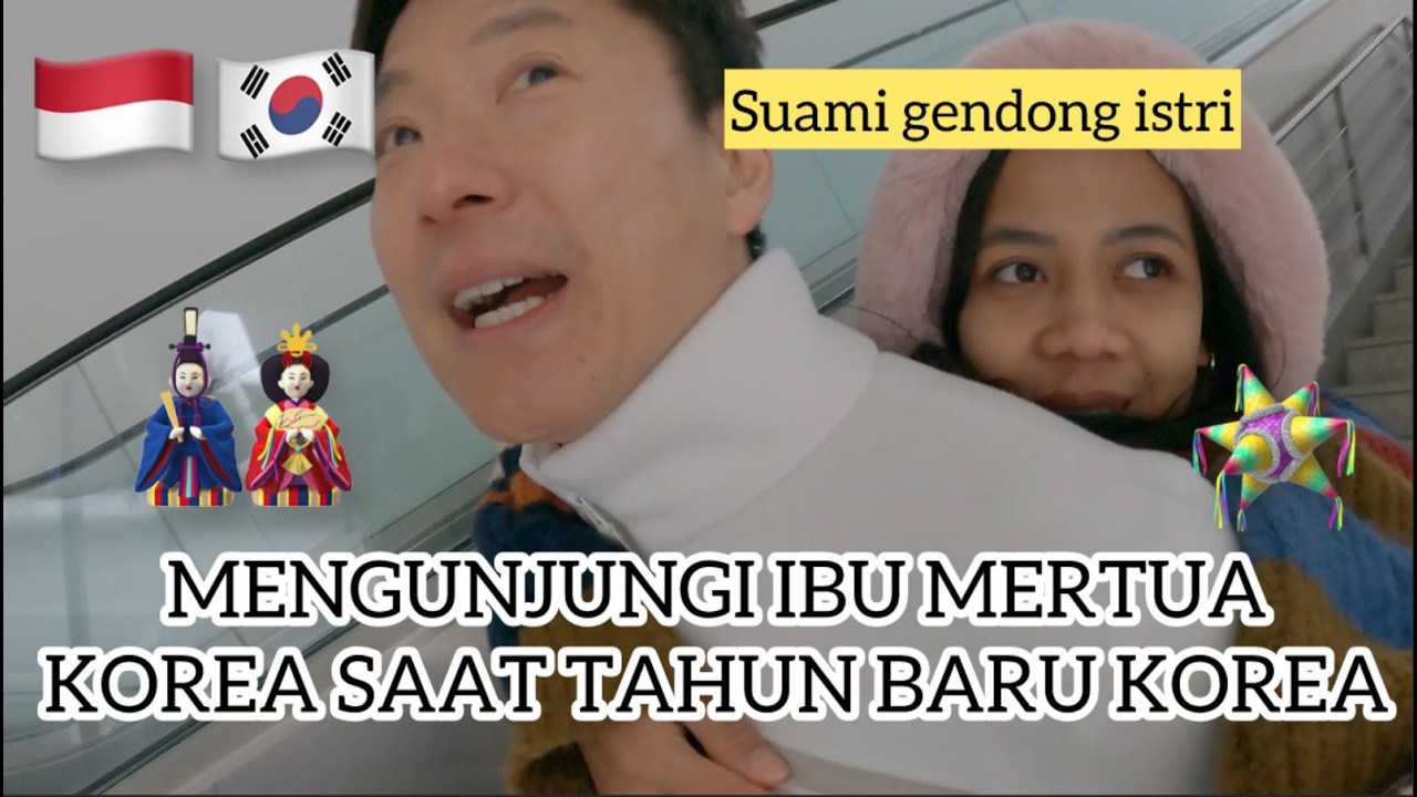 TAHUN BARU KOREA DIRUMAH IBU MERTUA KOREA🥰🇲🇨🇰🇷