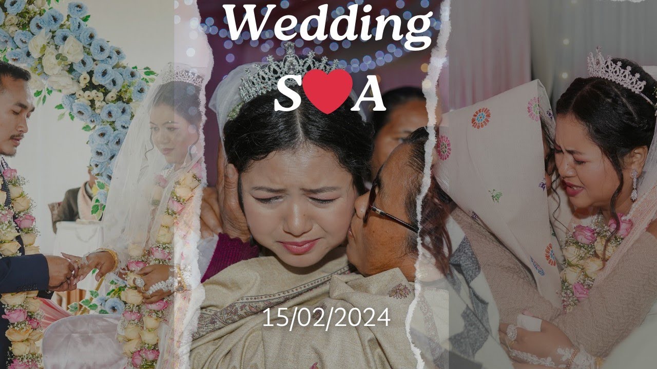 Swapnali weds Aldrin official video 🎥 #bodo #christian #wedding 👰💍🤵💒