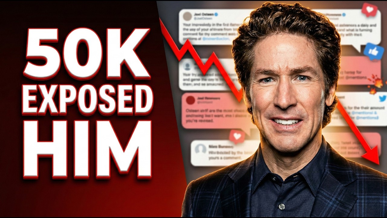 Why 50,000 People Exposed Joel Osteen On Social Media (He Couldn't Delete It)