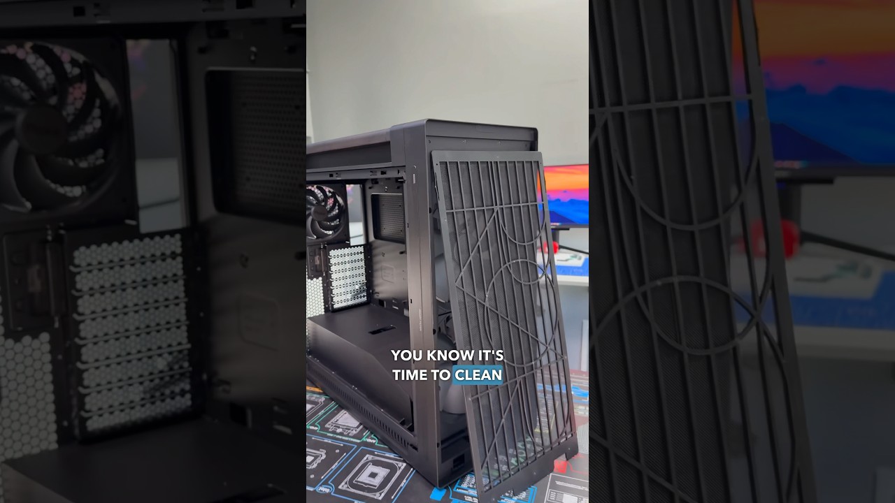Smart Dust Filter! #gamingcomputer #techtips #gamingpc #pcbuild #pc