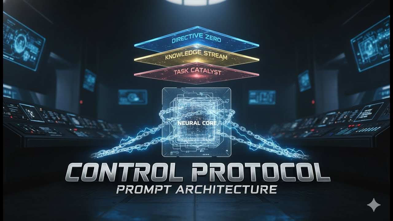 Mastering LLM Prompt Architecture & The Control Protocol - truthful, and enterprise-grade reliable.
