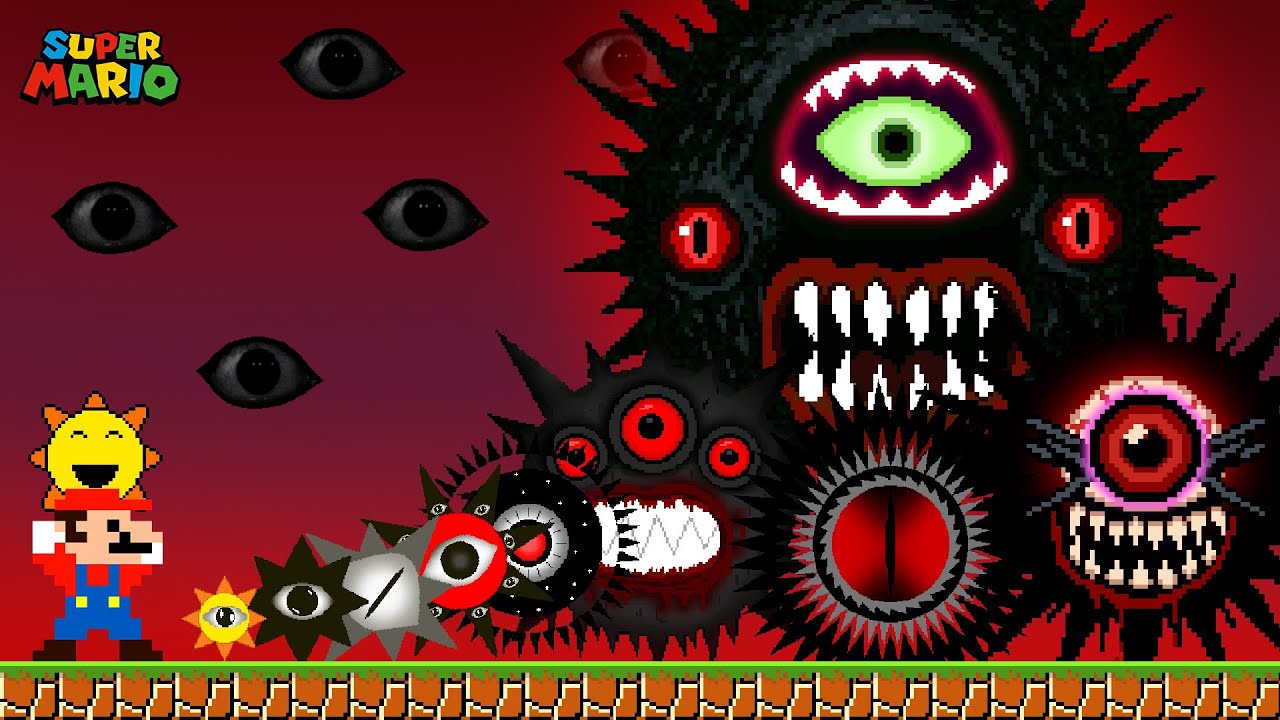 Mario ESCAPES all the Evolution of Sprunki Mr.Sun the Newest Phase | GM Stories