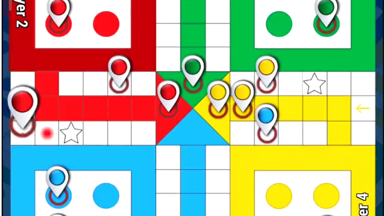 Ludo game play 4 players | Ludo king game 4 player | Ludo gameplay | Ludo | Ludo king