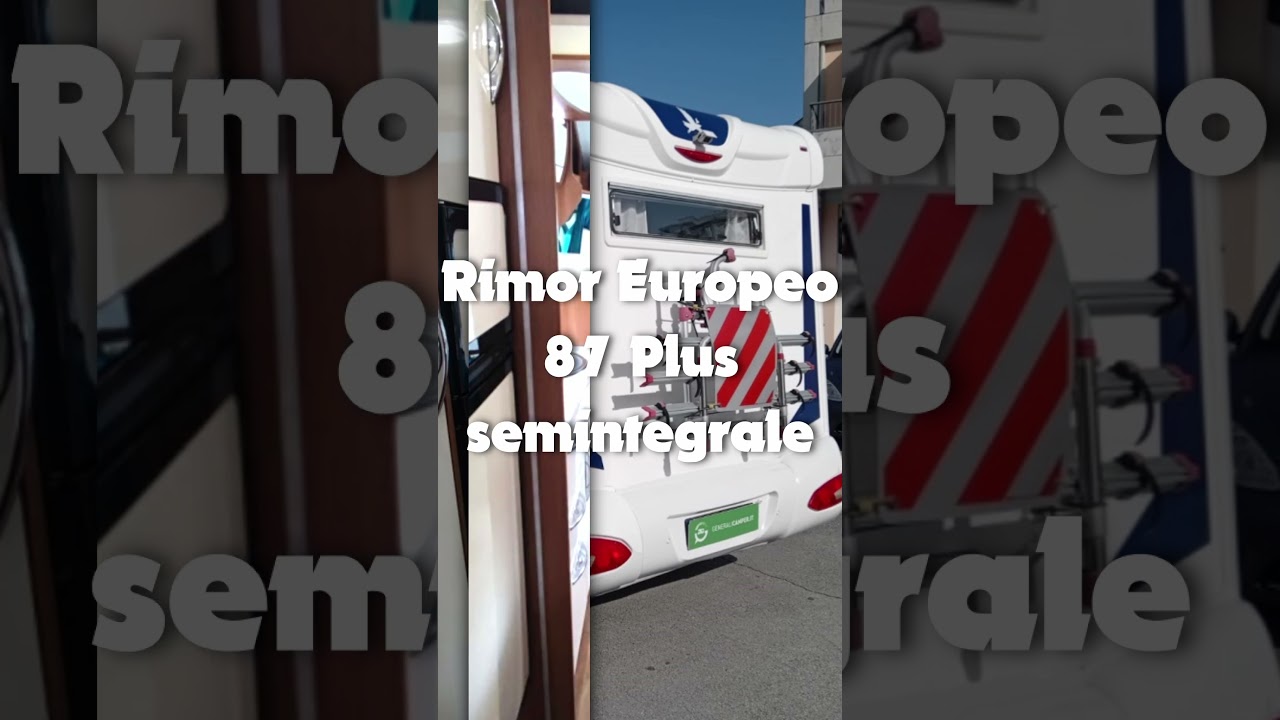 Rimor Europeo 87 Plus Camper Usato