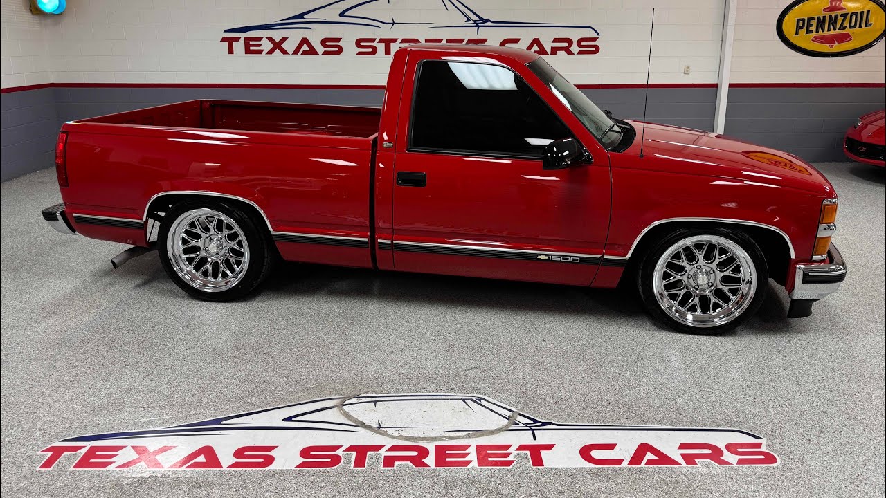 1997 Chevrolet C1500, OBS, 5.7, low miles, all power, ridetech 4/6 drop, 20 g force wheels, SOLD
