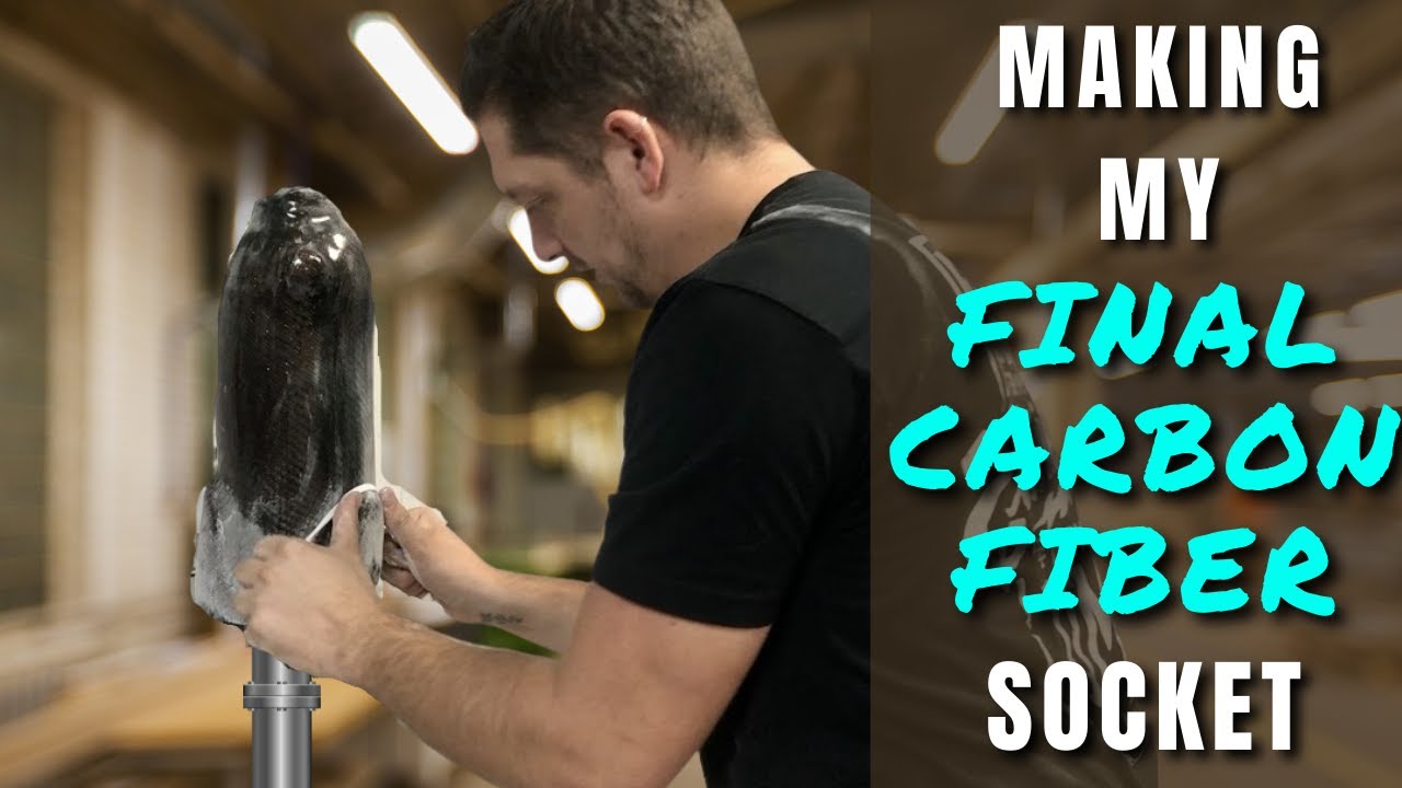 HOW TO MAKE CARBON FIBER PROSTHESIS! Making My Prosthetic Leg
