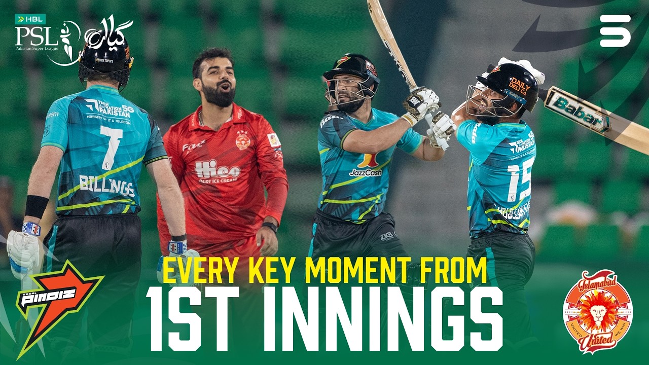 Every Key Moment From 1st Innings | Rawalpindiz vs Islamabad United | Match 12 | HBL PSL 11 | MZB1U