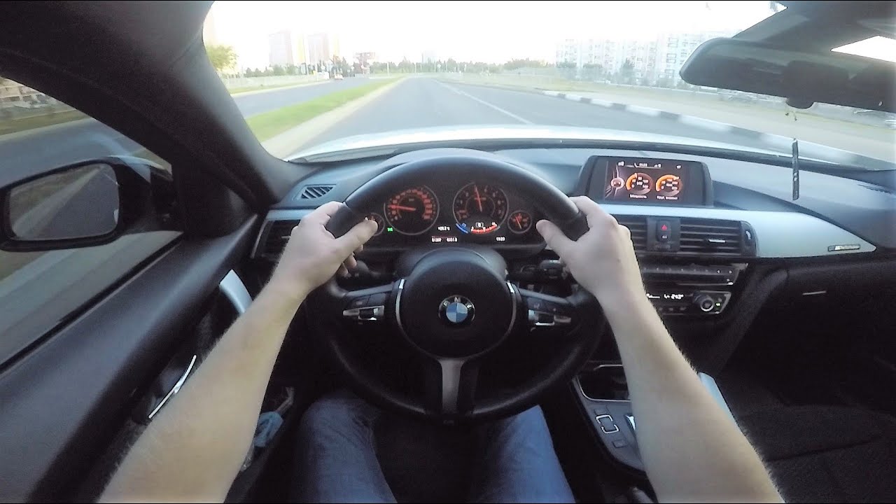2016 BMW 320i (F30) - POV Test Drive, Acceleration 0-100 km/h