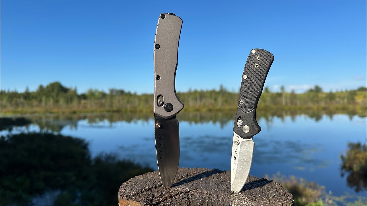 The New, Buck Range Series | Finally! A Crossbar Lock Knife From Buck