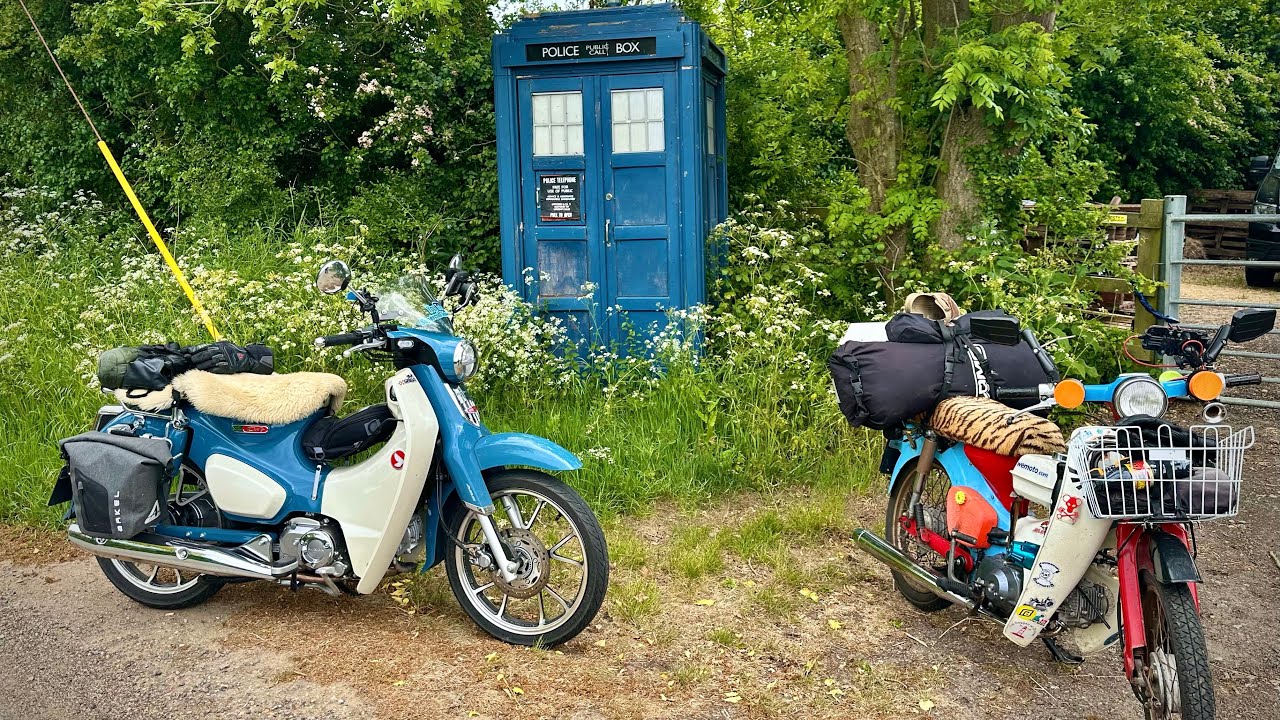 Honda Cubs on tour. Norfolk road trip. Part 1