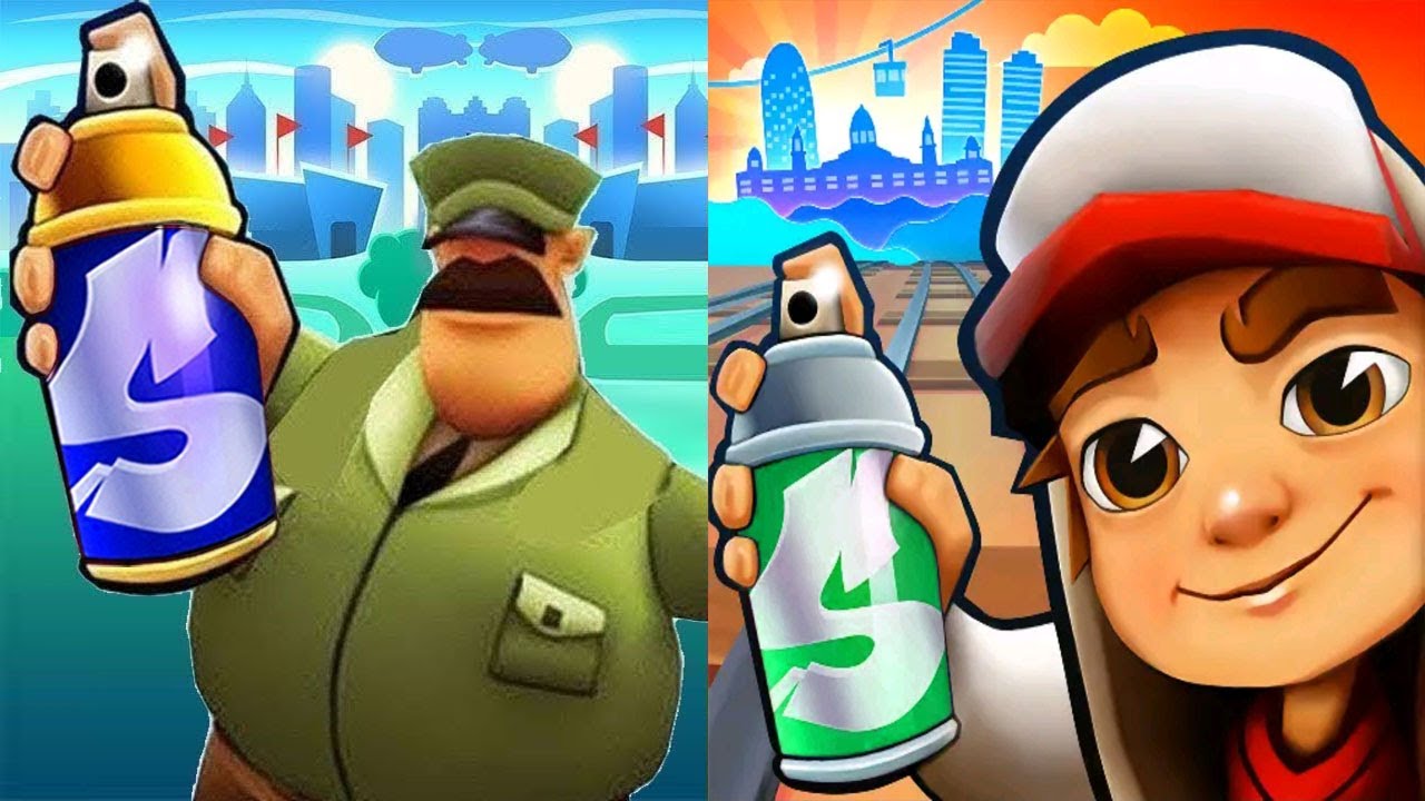 Subway Surfers Barcelona 2022 Pridebot vs Policeman Run Gameplay HD